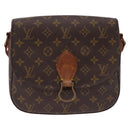 LOUIS VUITTON Monogram Saint Cloud GM Shoulder Bag M51242 LV Auth 190701-13
