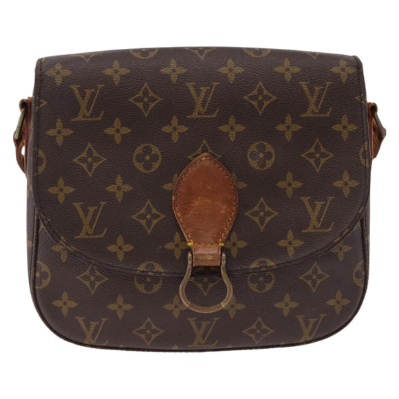 LOUIS VUITTON Monogram Saint Cloud GM Shoulder Bag M51242 LV Auth 190701