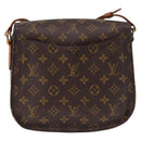 LOUIS VUITTON Monogram Saint Cloud GM Shoulder Bag M51242 LV Auth 190701-2