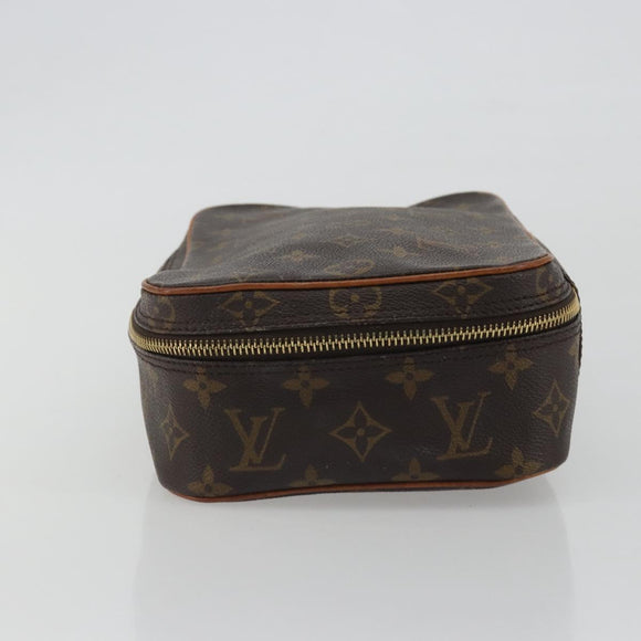 LOUIS VUITTON Monogram Trousse Boite Cosmetic Pouch M47640 LV Auth 190704