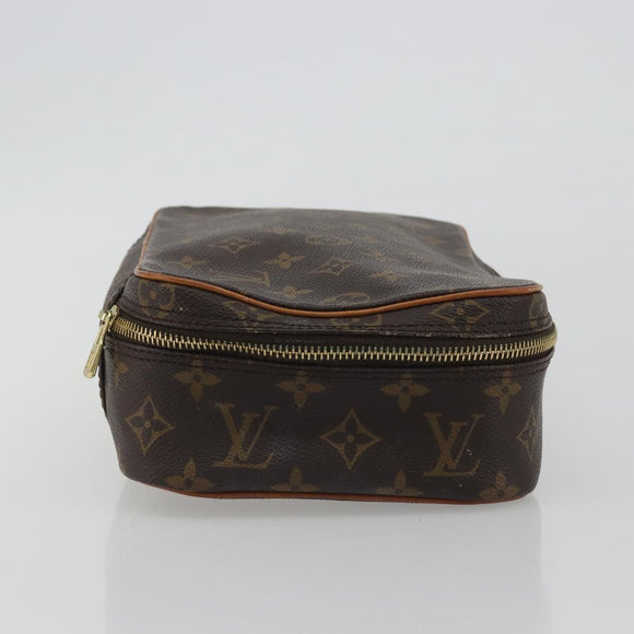 LOUIS VUITTON Monogram Trousse Boite Cosmetic Pouch M47640 LV Auth 190704