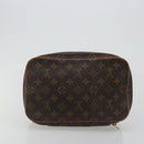 LOUIS VUITTON Monogram Trousse Boite Cosmetic Pouch M47640 LV Auth 190704-6