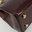LOUIS VUITTON Monogram Vernis Blair MM Bag 2way Rouge Favist M91690 Auth 190705-16