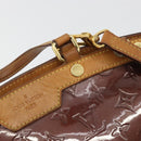 LOUIS VUITTON Monogram Vernis Blair MM Bag 2way Rouge Favist M91690 Auth 190705-19