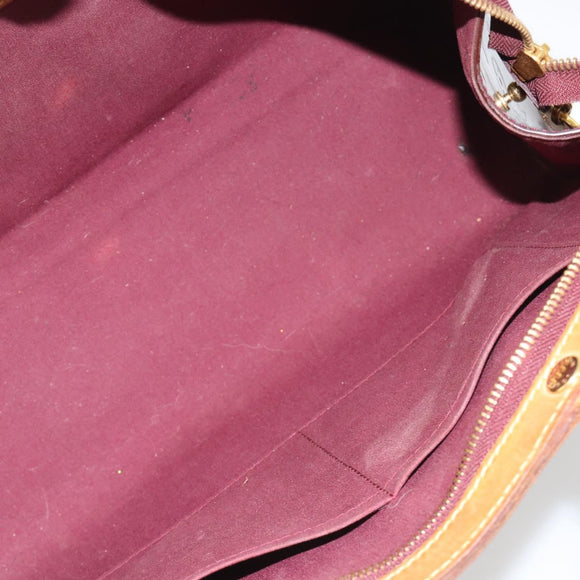 LOUIS VUITTON Monogram Vernis Blair MM Bag 2way Rouge Favist M91690 Auth 190705