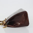 LOUIS VUITTON Monogram Vernis Blair MM Bag 2way Rouge Favist M91690 Auth 190705-4
