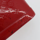 LOUIS VUITTON Monogram Vernis Alma PM Hand Bag Rose Andian M91770 Auth 190707A-8