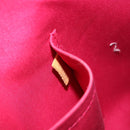 LOUIS VUITTON Monogram Vernis Alma PM Hand Bag Rose Andian M91770 Auth 190707A-12
