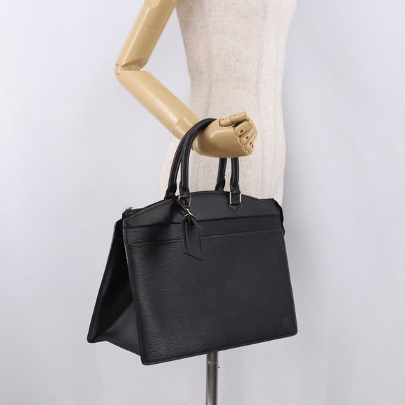 LOUIS VUITTON Epi Riviera Hand Bag Black M48182 LV Auth 190708