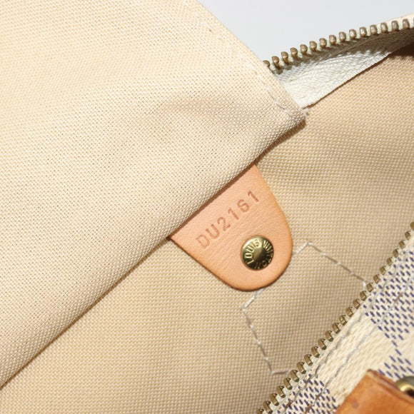 LOUIS VUITTON Damier Azur Speedy 30 Hand Bag N41533 LV Auth 190711A