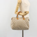 LOUIS VUITTON Damier Azur Speedy 30 Hand Bag N41533 LV Auth 190711A-23