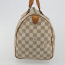 LOUIS VUITTON Damier Azur Speedy 30 Hand Bag N41533 LV Auth 190711A-3