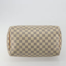 LOUIS VUITTON Damier Azur Speedy 30 Hand Bag N41533 LV Auth 190711A-5