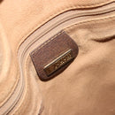 GUCCI GG Supreme Web Sherry Line Bag PVC Beige Gold 001 41 0850 Auth 190712-16