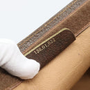 GUCCI GG Supreme Web Sherry Line Bag PVC Beige Gold 156 01 032 Auth 190714-12
