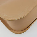GUCCI Shoulder Bag Leather Beige Silver 001 3767 Auth 190715-16