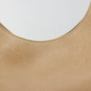 GUCCI Shoulder Bag Leather Beige Silver 001 3767 Auth 190715-9