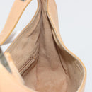 GUCCI Shoulder Bag Leather Beige Silver 001 3767 Auth 190715-20