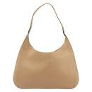 GUCCI Shoulder Bag Leather Beige Silver 001 3767 Auth 190715-13