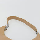 GUCCI Shoulder Bag Leather Beige Silver 001 3767 Auth 190715-14