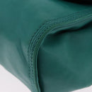 LOEWE Shoulder Bag Leather Green Gold Auth 190720A-15