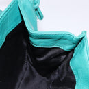 LOEWE Shoulder Bag Leather Green Gold Auth 190720A-26