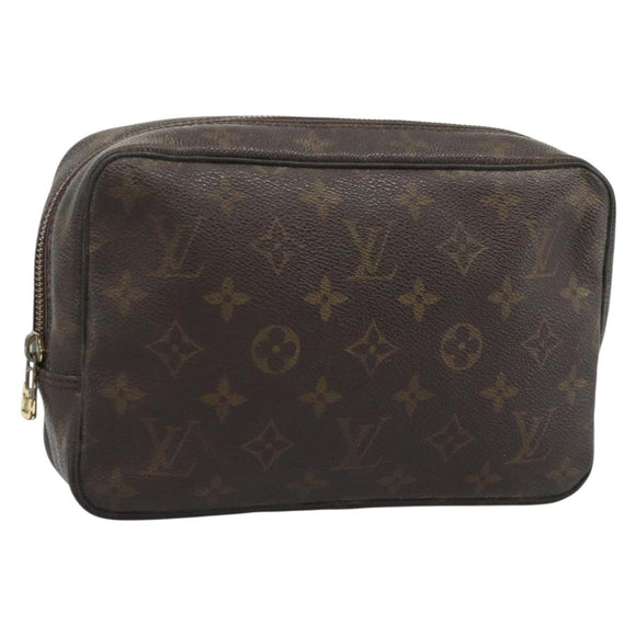 LOUIS VUITTON Monogram Trousse Toilette 23 Clutch Bag M47524 LV Auth 190742