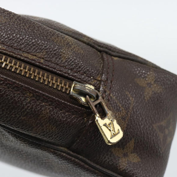 LOUIS VUITTON Monogram Trousse Toilette 23 Clutch Bag M47524 LV Auth 190742