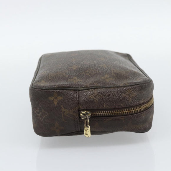 LOUIS VUITTON Monogram Trousse Toilette 23 Clutch Bag M47524 LV Auth 190742