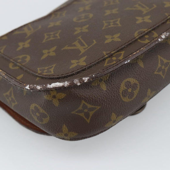 LOUIS VUITTON Monogram Saint Cloud MM Shoulder Bag M51243 LV Auth 190744