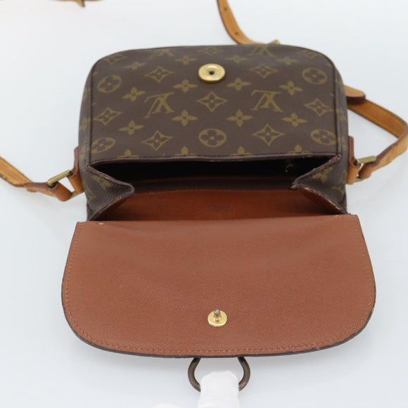 LOUIS VUITTON Monogram Saint Cloud MM Shoulder Bag M51243 LV Auth 190744