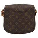 LOUIS VUITTON Monogram Saint Cloud MM Shoulder Bag M51243 LV Auth 190744-2