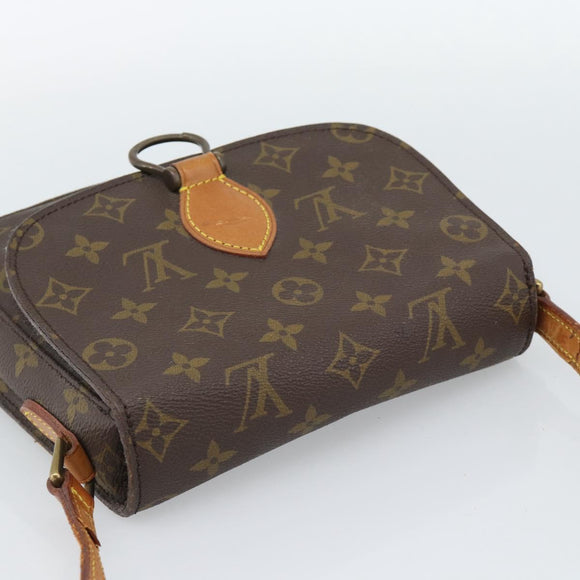 LOUIS VUITTON Monogram Saint Cloud MM Shoulder Bag M51243 LV Auth 190744