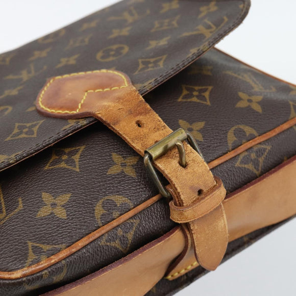 LOUIS VUITTON Monogram Cartouchiere MM Shoulder Bag M51253 LV Auth 190752