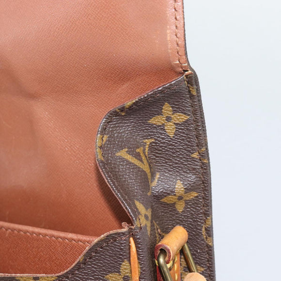 LOUIS VUITTON Monogram Cartouchiere MM Shoulder Bag M51253 LV Auth 190752