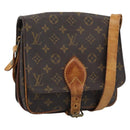 LOUIS VUITTON Monogram Cartouchiere MM Shoulder Bag M51253 LV Auth 190752-1