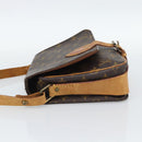 LOUIS VUITTON Monogram Cartouchiere MM Shoulder Bag M51253 LV Auth 190752-3