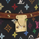 LOUIS VUITTON Monogram Multicolor Sologne Shoulder Bag Black M92639 Auth 190754-19