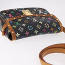 LOUIS VUITTON Monogram Multicolor Sologne Shoulder Bag Black M92639 Auth 190754-7