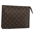 LOUIS VUITTON Monogram Poche Toilette 26 Pouch M47542 LV Auth 190759-1