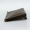 LOUIS VUITTON Monogram Poche Toilette 26 Pouch M47542 LV Auth 190759-3