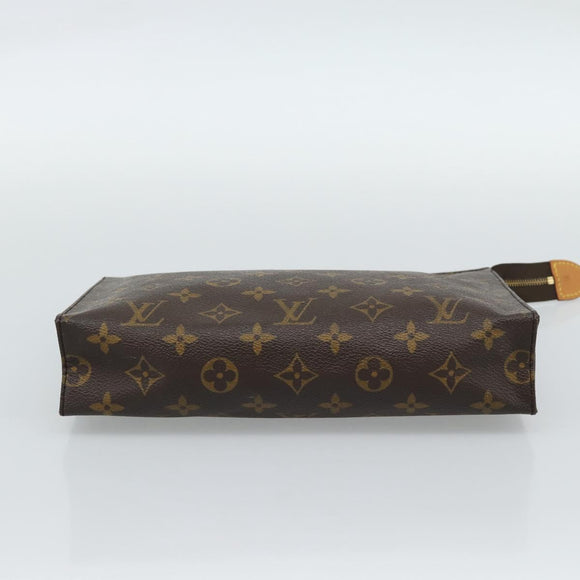 LOUIS VUITTON Monogram Poche Toilette 26 Pouch M47542 LV Auth 190759