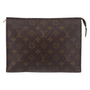 LOUIS VUITTON Monogram Poche Toilette 26 Pouch M47542 LV Auth 190761-2