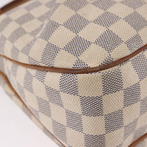 LOUIS VUITTON Damier Azur Siracusa PM Shoulder Bag N41113 LV Auth 190763