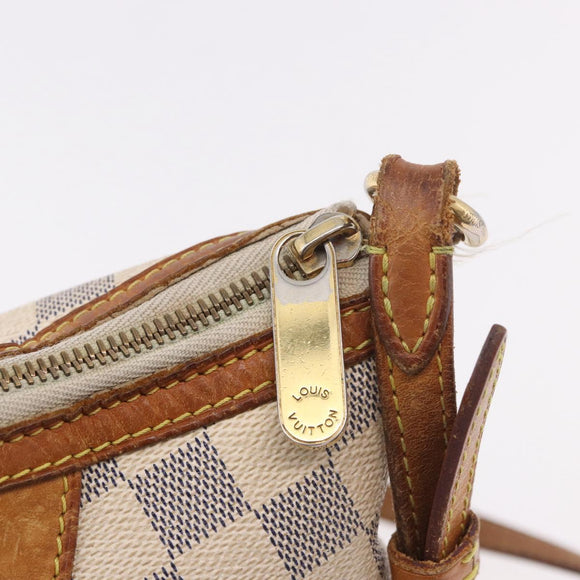 LOUIS VUITTON Damier Azur Siracusa PM Shoulder Bag N41113 LV Auth 190763