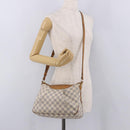 LOUIS VUITTON Damier Azur Siracusa PM Shoulder Bag N41113 LV Auth 190763-24
