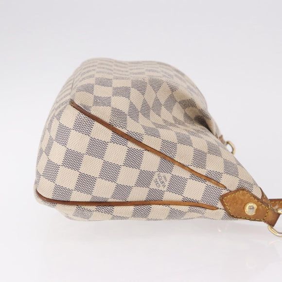 LOUIS VUITTON Damier Azur Siracusa PM Shoulder Bag N41113 LV Auth 190763