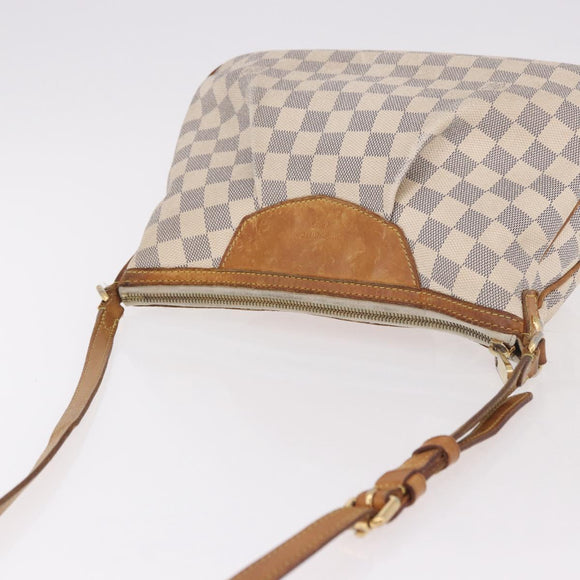 LOUIS VUITTON Damier Azur Siracusa PM Shoulder Bag N41113 LV Auth 190763