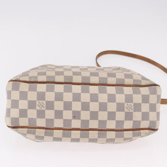 LOUIS VUITTON Damier Azur Siracusa PM Shoulder Bag N41113 LV Auth 190763