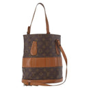 LOUIS VUITTON Monogram Bucket PM Shoulder Bag USA limited M42238 LV Auth 190765-1